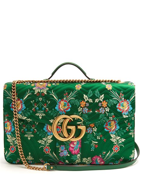 gucci green floral handbag|buy authentic gucci handbags.